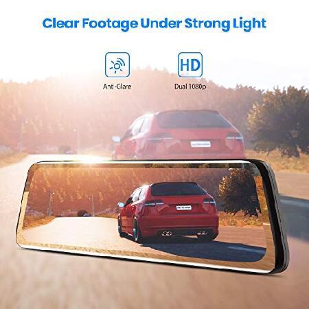 【並行輸入品】 AUTO-VOX V5PRO OEM Look Rear View Mirror Camera with Neat ...