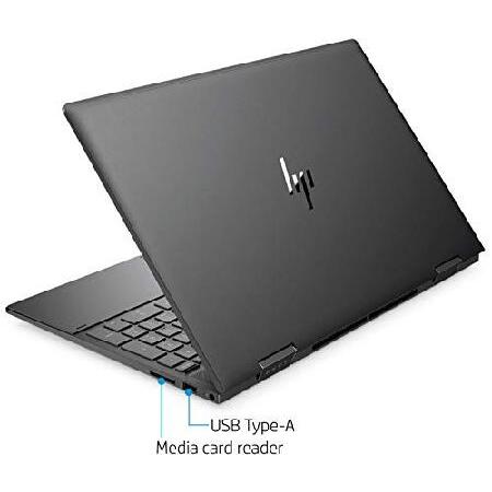【並行輸入品】 HP (ヒューレット・パッカード) 2020ENVY x360 2イン1 ノートパソコン 15.6インチ フルHD タッチスクリーン ナイトフォールブラック AMD Ryzen_4