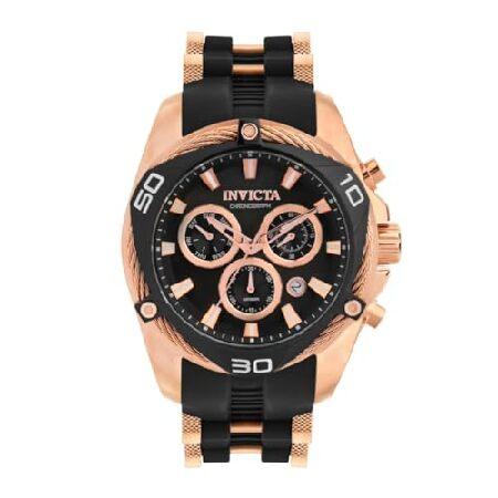 【並行輸入品】 Invicta Men's 31316 Bolt Quartz Chronograph Black, Rose Gold Dial Watch