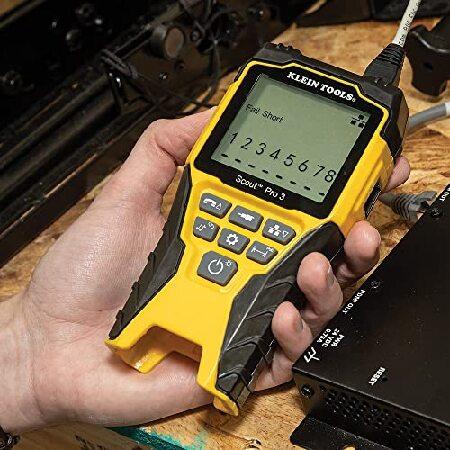 【並行輸入品】 Klein Tools VDV501-853 CoaxialCable Tester， Scout Pro 3 with Test-n-Map Remote， Includes Remotes #2 - #6， Tests Voice， Data and Video_2