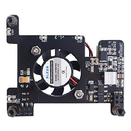 【並行輸入品】 GeeekPi Raspberry Pi 4 アイソレーテッドPoE HAT IEEE 802.3af または 802.3at PoE標準対応 Raspberry Pi冷却ファン付き 30x30x7mm Raspberry_2