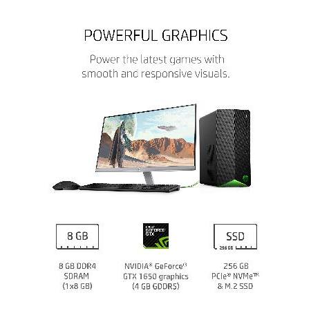 並行輸入品】 HP Pavilion Gaming Desktop, NVIDIA GeForce GTX 1650