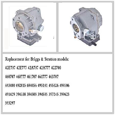 【並行輸入品】 labwork キャブレター 交換用 Briggs and Stratton 42E707 モデル 19.5 HP タイプ 2631-E1 コード 97100758の画像