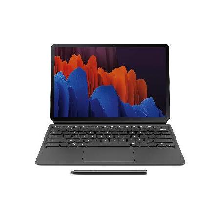 並行輸入品】 SAMSUNG Galaxy Tab S7+ Keyboard, Black : インター