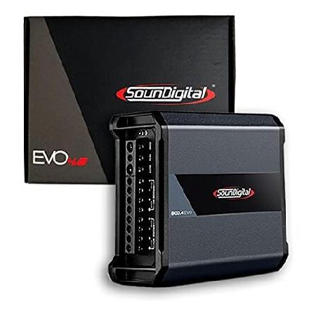 アンプ SOUNDIGITAL 800.4 EVO 4.0 ステレオ デジタル 4オーム 