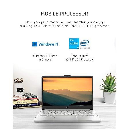 並行輸入品】 HP 14 Laptop, 11th Gen Intel Core i3-1115G4, 4 GB RAM
