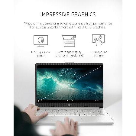 【並行輸入品】 HP 14 Laptop， 11th Gen Intel Core i3-1115G4， 4 GB RAM， 128 GB SSD Storage， 14-inch HD Display， Windows 11 in S Mode， Long Battery_2