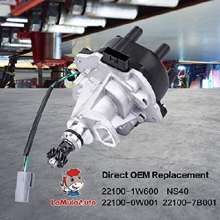 【並行輸入品】 Ignition Distributor LaMulaAuto Compatible with Nissan Truck Frontier Xterra Quest Pickup Pathfinder Infiniti QX4 Mercury Villager，_1