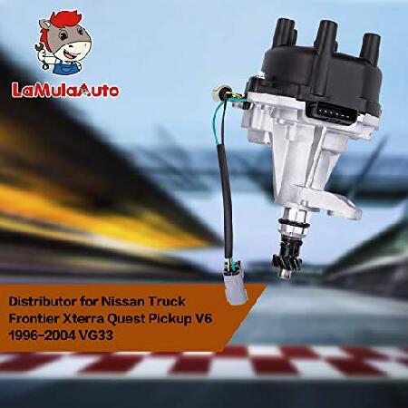 【並行輸入品】 Ignition Distributor LaMulaAuto Compatible with Nissan Truck Frontier Xterra Quest Pickup Pathfinder Infiniti QX4 Mercury Villager，_2