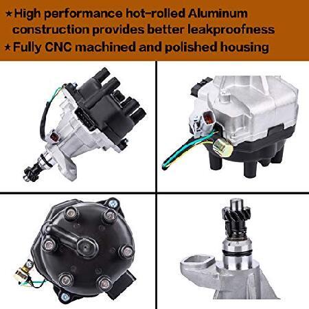 【並行輸入品】 Ignition Distributor LaMulaAuto Compatible with Nissan Truck Frontier Xterra Quest Pickup Pathfinder Infiniti QX4 Mercury Villager，_3