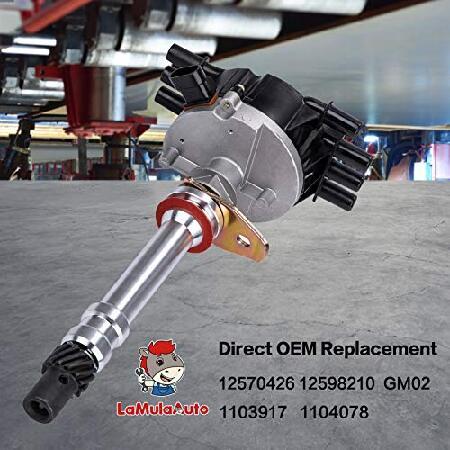【並行輸入品】 LaMulaAuto Ignition Distributor LaMulaAuto EFI Vortec Distributor Compatible with Chevy GMC Pickup Oldsmobile Vortec 4.3L 262 V6_1