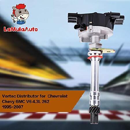【並行輸入品】 LaMulaAuto Ignition Distributor LaMulaAuto EFI Vortec Distributor Compatible with Chevy GMC Pickup Oldsmobile Vortec 4.3L 262 V6_2