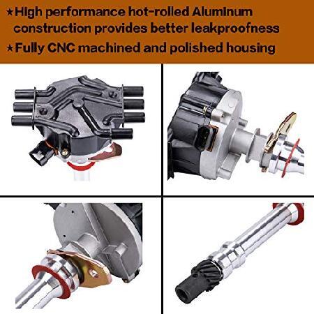 【並行輸入品】 LaMulaAuto Ignition Distributor LaMulaAuto EFI Vortec Distributor Compatible with Chevy GMC Pickup Oldsmobile Vortec 4.3L 262 V6_3