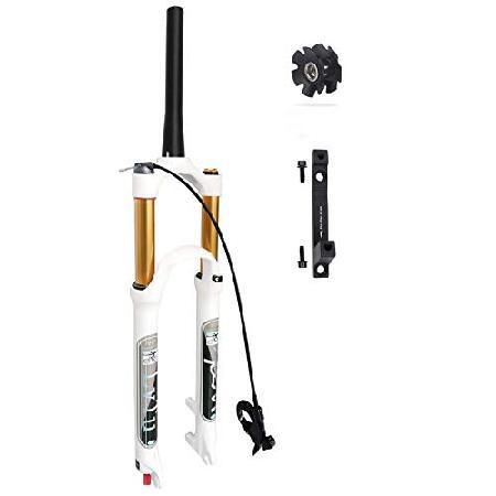 LvTu MTB 自転車フロントフォーク 26 27.5 29インチ トラベル 140mm 