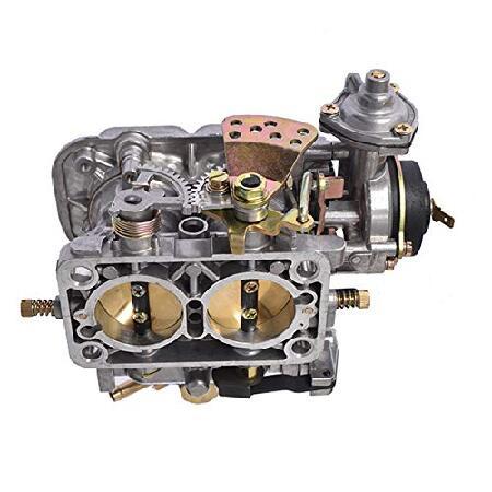 【並行輸入品】 waltyotur 38x38 2バレル ユニバーサルキャブレター 交換用 428 ウェバー タイプ BMW ダッジ ジープ 三菱 トヨタ_3