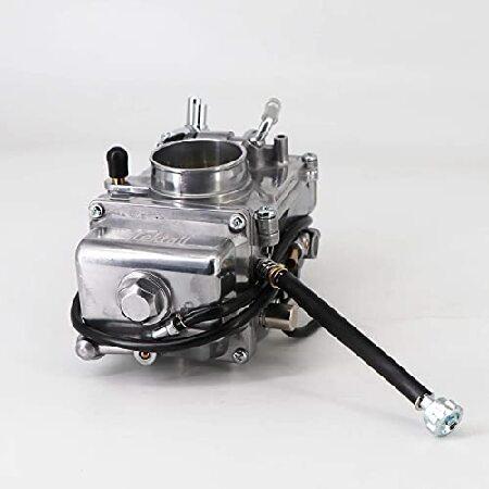 【並行輸入品】 Tektall キャブレター交換 Mikuni HSR42mm HSR TM42-6 42mm Harley Evo Evolutionツインカムオートバイ用 チョークケーブル付きの画像