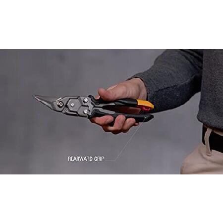 並行輸入品】 ToughBuilt - 左カット 航空用スニップ 片手ロック操作