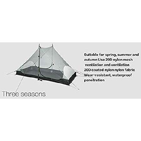 並行輸入品】 3FULGEAR Lanshan2 1-2人用 テント 超軽量 小型 ソロ