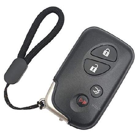 レクサス キーレスエントリーリモコン 4ボタン 並行輸入品】 4ボタンリモートスマートキーフォブシェルケース