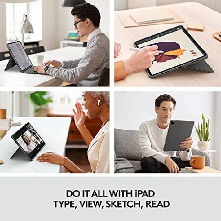 Logitech Combo Touch iPad Pro 12.9-inch (5th, 6th gen - 2021, 2022) Keyboard Case - Detachable Backlit Keyboard with Kickstand, Click-Anywhere Trackpa｜inter-trade｜02