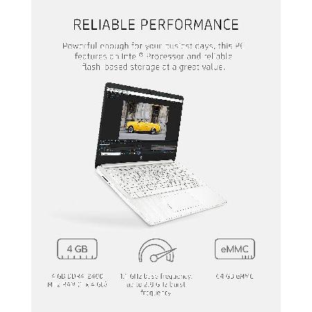 【並行輸入品】 HP 14 Laptop， Intel Celeron N4020， 4 GB RAM， 64 GB Storage， 14-inch Micro-edge HD Display， Windows 11 Home， Thin ＆ Portable， 4K