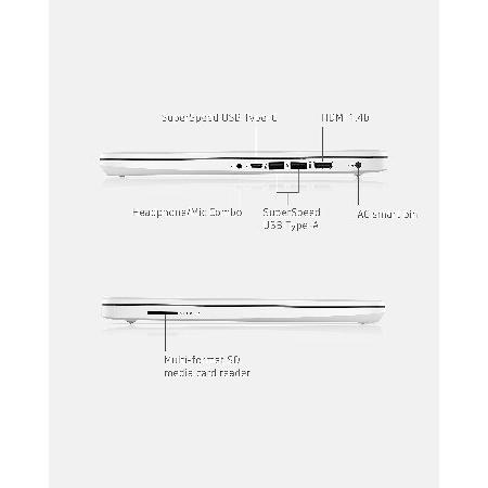 【並行輸入品】 HP 14 Laptop， Intel Celeron N4020， 4 GB RAM， 64 GB Storage， 14-inch Micro-edge HD Display， Windows 11 Home， Thin ＆ Portable， 4K