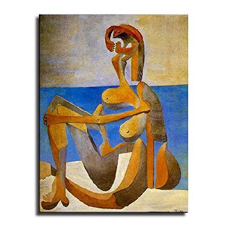 並行輸入品】 DAH パブロ・ピカソ 絵画 ビーチに乗った入浴剤