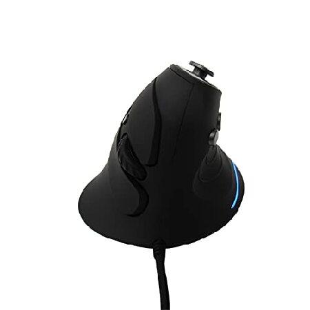 【並行輸入品】 MOJO サイレント垂直ゲーミングマウス - 人間工学に基づいたマウス PCゲーム用マウス 4方向ジョイスティックボタン 調整可能DPI (1000 - 10000)_4
