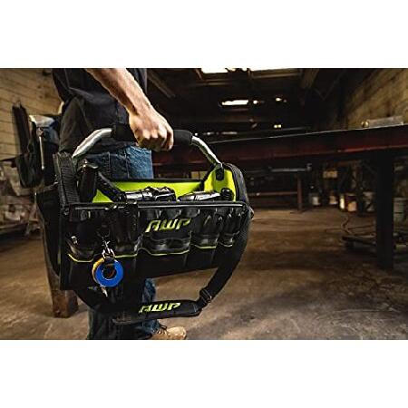 【並行輸入品】 AWP 18インチ プロツールトート 回転ハンドル付き 工具の出し入れが簡単 耐水構造の画像