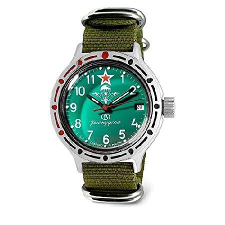 VOSTOK | 420307 Amfibia VDV 空挺部隊 自動巻きロシアダイバー腕時計 