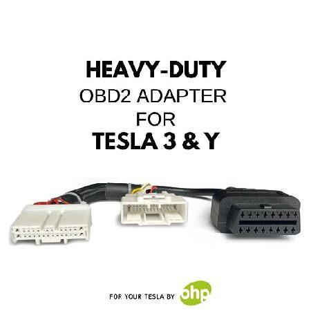 オンラインストア公式 OHP Tesla Model 3 Model Y カスタムビルド OBD2ハーネスアダプター 完全診断用 - OBDLink/Veepeakスキャナー＆ScanMyTesla アプリに対応