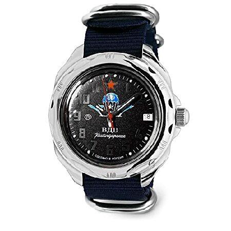 【並行輸入品】 Vostok | Komandirskie VDV 空挺部隊司令官 ロシア軍機械式腕時計 | ファッション | ビジネス | カジュアルメンズウォッチ | モデルシリーズ 288