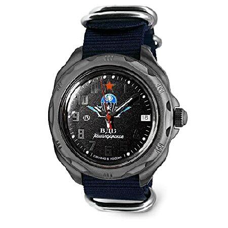 【並行輸入品】 Vostok | Komandirskie VDV 空挺部隊司令官 ロシア軍機械式腕時計 | ファッション | ビジネス | カジュアルメンズウォッチ | モデルシリーズ 288