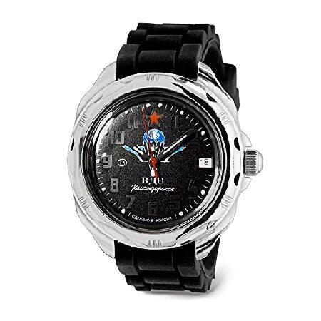 【並行輸入品】 Vostok | Komandirskie VDV Airborne Troops Commander Russian Military Mechanical Wrist Watch | Fashion | Business | Casual Men’s Watche