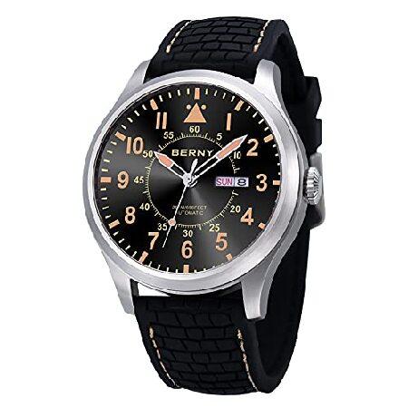 BERNY AM1018 自動巻き時計 ネイビー BERNY|自動巻き腕時計|HARDOFFオフモール（オフモ）|1030820000011274