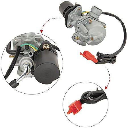 【並行輸入品】 2ストロークキャブレター Dinli 50cc 70cc 90cc 100cc 110cc ATV クワッド キャブレター Jp ビーストヘリックス 38mmエアフィルター付き_3