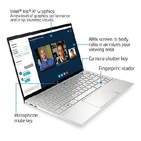 おてごろ価格 2022 Newest HP Envy Laptop， 13.3 Full HD 1080P Non-Touch 400nits Display， Intel Core i5-1135G7 Quad-Core Processor， 8GB RAM， 256GB SSD， Backlit Keybo