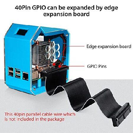 並行輸入品】 GeeekPi Raspberry Pi ミニタワーキット QC3.0電源付き 4