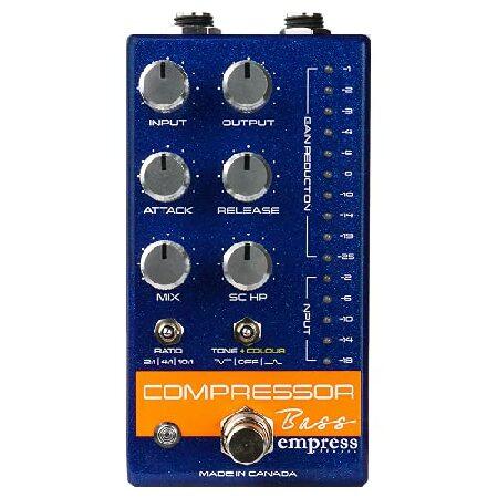 Empress Effectsバスコンプレッサーエフェクトペダル、ブルーCPBB 