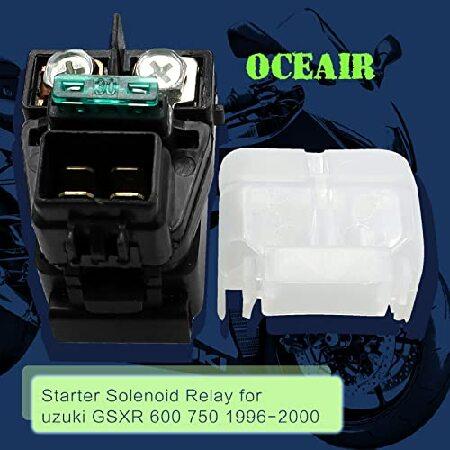 【並行輸入品】 OCEAIR スターターソレノイドリレー スズキ GSXR 600 750 1996-2000 GSXR1000 2001-2004 DR650SE 1996-2016 GSF600S Bandit 600 1996-2003の画像