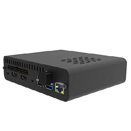 【並行輸入品】 GeeekPi DeskPi Pro V2 2.5'' SATA HDD/SSD NAS Storage Kit， Raspberry Pi Set-Top Box with ICE Tower Cooler ＆ Power Supply for Raspberry_4