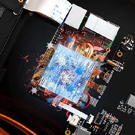 【並行輸入品】 GeeekPi DeskPi Pro V2 2.5'' SATA HDD/SSD NAS Storage Kit， Raspberry Pi Set-Top Box with ICE Tower Cooler ＆ Power Supply for Raspberry_5