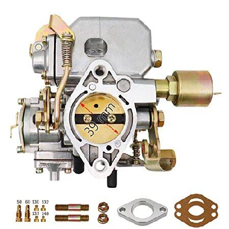 【並行輸入品】 キャブレター 39 PICT VW Beetles Super Beetles 1971-1979 デュアルポート 1600cc エンジン 12V 空冷 タイプ1 エンジン 自動チョークの画像