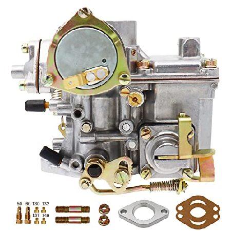 【並行輸入品】 キャブレター 39 PICT VW Beetles Super Beetles 1971-1979 デュアルポート 1600cc エンジン 12V 空冷 タイプ1 エンジン 自動チョークの画像