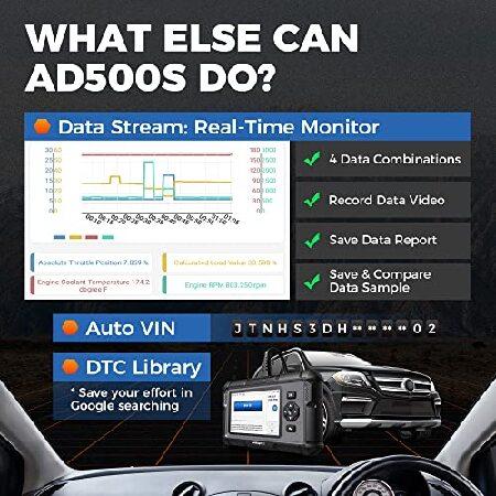 TOPDON AD500S obd2 診断機 日本語 自動車 故障診断機 bmw ベンツ 