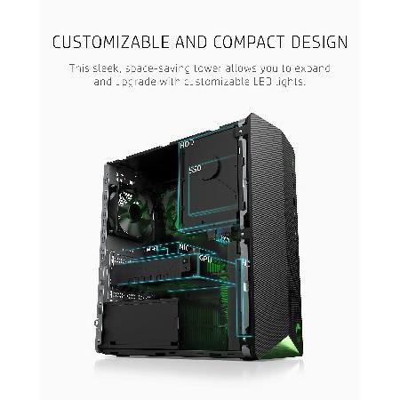 並行輸入品】 HP Pavilion Gaming Desktop, AMD Radeon RX 5500, Ryzen