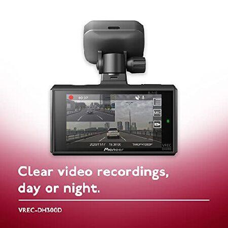 並行輸入品】 Pioneer VREC-DH300D 2-Channel Dual Recording 1440p