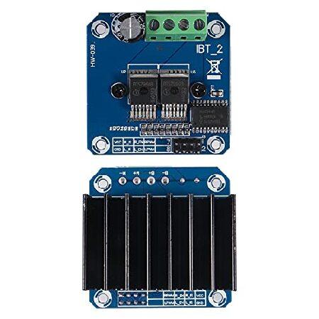 3x BTS7960 Dual H-Brücke Motor-Treibermodul – 43A, 5.5-27V, PWM, Kühlkörper, Für Smart Cars