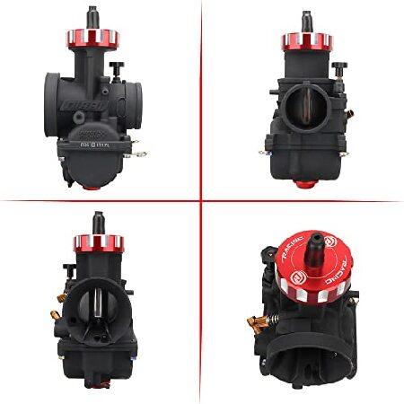 【並行輸入品】 NIBBI キャブレター PWK36mm 400cc~450ccオートバイエンジン 炭水化物ジェット付きオートバイエンジン ダートバイク ミニバイク ピットバイク GY_4
