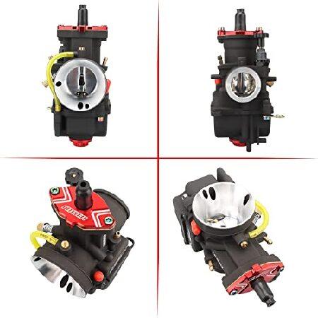 【並行輸入品】 NIBBI キャブレター PWK32mm 300cc~350ccのオートバイエンジン キャブレター ダートバイク ミニバイク ピットバイク GY6 ATV用の画像